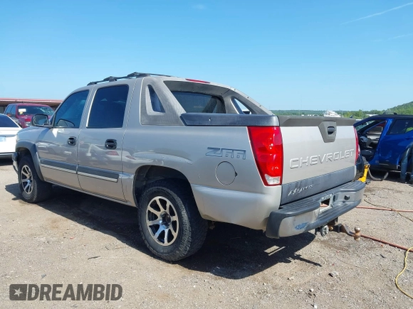 2004 Chevrolet Avalanche Z66 z VIN 3GNEC12T64G264908, wystawiony jako IAAI lot #42514551 z przebiegiem 250 862 mil mil oraz . Historia ofert i sprzedaży dostępna na DreamBid. Obrazek 3.