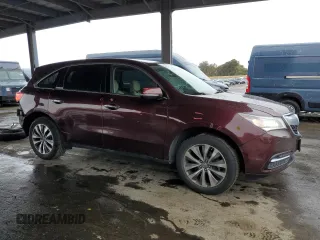 2014 Acura MDX Technology z VIN 5FRYD4H40EB016308, wystawiony jako Copart lot #48473065 z przebiegiem 104 395 mil mil oraz Szkoda całkowita • Salvage title. Historia ofert i sprzedaży dostępna na DreamBid. Obrazek 4.
