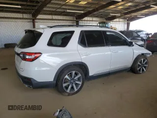 2025 Honda Pilot Elite with VIN 5FNYG1H86SB009451, listed as a Copart auction lot 47172145 with Not Provided miles and Salvage Title. Bid and sale history available at DreamBid. Image 3.
