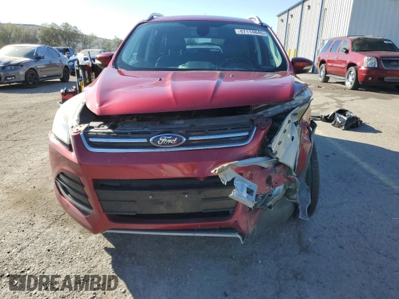 2015 Ford Escape Titanium with VIN 1FMCU9J92FUC04850, listed as a Copart auction lot 47114845 with 133,011 mi miles and Salvage Title. Bid and sale history available at DreamBid. Image 5.