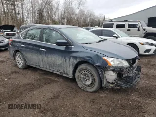 2014 Nissan Sentra S with VIN 3N1AB7AP8EL615279, listed as a Copart auction lot 49953475 with Not Provided miles and Clean Title. Bid and sale history available at DreamBid. Image 4.