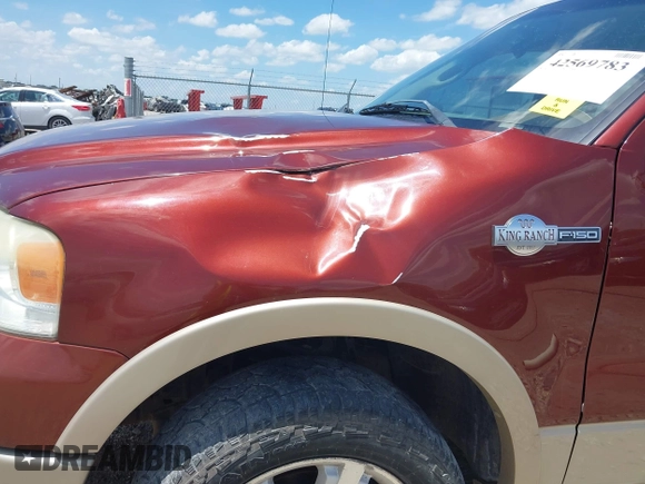 2007 Ford F-150 XLT with VIN 1FTPW14V77KC99445, listed as a IAAI auction lot 42569783 with 200,191 mi miles and . Bid and sale history available at DreamBid. Image 6.