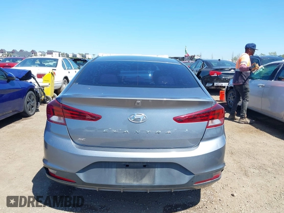 2019 Hyundai Elantra SE with VIN KMHD74LFXKU827774, listed as a IAAI auction lot 41966329 with 117,139 mi miles and . Bid and sale history available at DreamBid. Image 16.