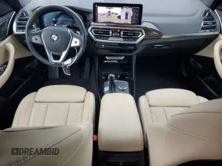 2024 BMW X3 xDrive30i with VIN 5UX53DP02R9V64816, listed as a Copart auction lot 81795744 with 0 mi miles and Clean Title. Bid and sale history available at carsss.com. Image 8.