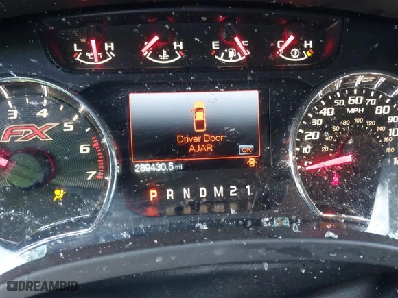 2013 Ford F-150 XL with VIN 1FTFW1ET4DKF24134, listed as a IAAI auction lot 41411293 with 289,430 mi miles. Bid and sale history available at carsss.com. Image 7.