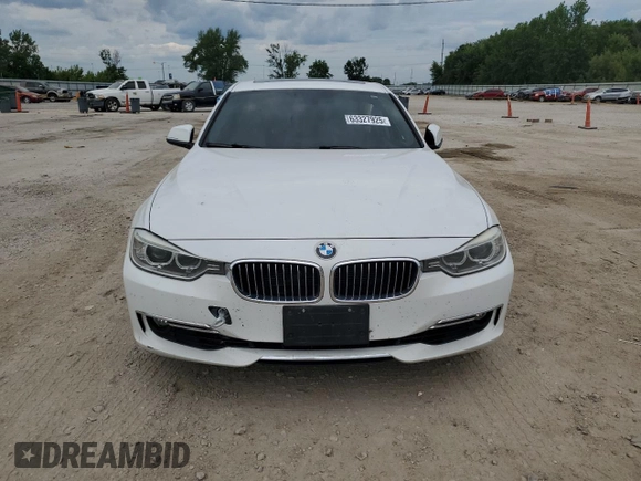 2012 BMW 3 Series 328i with VIN WBA3A5C55CF259337, listed as a Copart auction lot 63327925 with 132,019 mi miles and Salvage title. Bid and sale history available at DreamBid. Image 5.