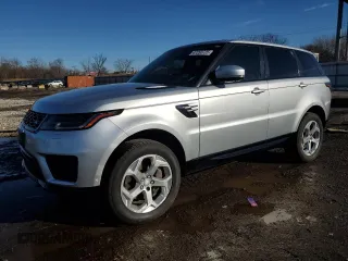 2019 Land Rover Range Rover Sport HSE with VIN SALWR2RV4KA828407, listed as a Copart auction lot 47250725 with 50,589 mi miles and Salvage Title. Bid and sale history available at carsss.com. Image 1.