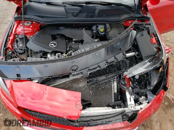 2019 Mercedes-Benz CLA 250 with VIN WDDSJ4GB7KN767215, listed as a Copart auction lot 72575703 with 58,953 mi miles and . Bid and sale history available at DreamBid. Image 12.