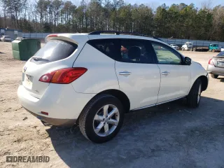 2010 Nissan Murano S with VIN JN8AZ1MU3AW013230, listed as a Copart auction lot 46337655 with 124,269 mi miles and Salvage Title. Bid and sale history available at carsss.com. Image 3.