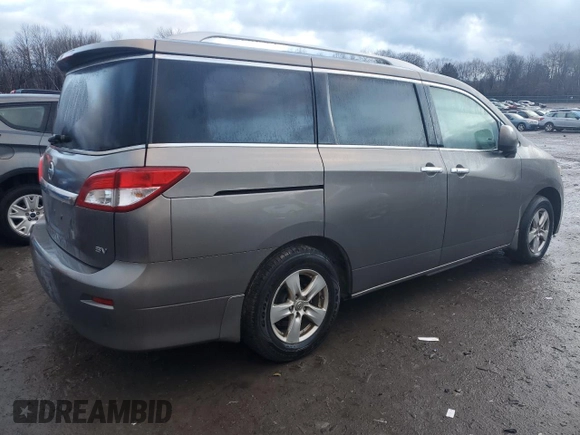 2015 Nissan Quest S with VIN JN8AE2KPXF9129979, listed as a Copart auction lot 37348774 with 143,606 mi miles. Bid and sale history available at carsss.com. Image 3.