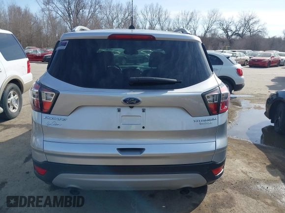 2017 Ford Escape Titanium with VIN 1FMCU0JD3HUB13234, listed as a IAAI auction lot 41760944 with 113,361 mi miles. Bid and sale history available at carsss.com. Image 16.