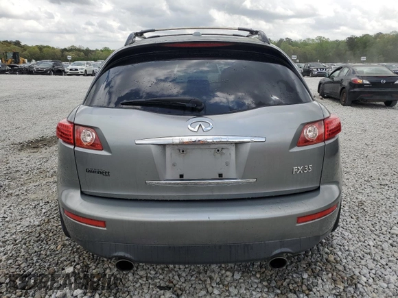 2008 Infiniti FX with VIN JNRAS08W68X201069, listed as a Copart auction lot 51753485 with 196,330 mi miles and Salvage Title. Bid and sale history available at DreamBid. Image 6.