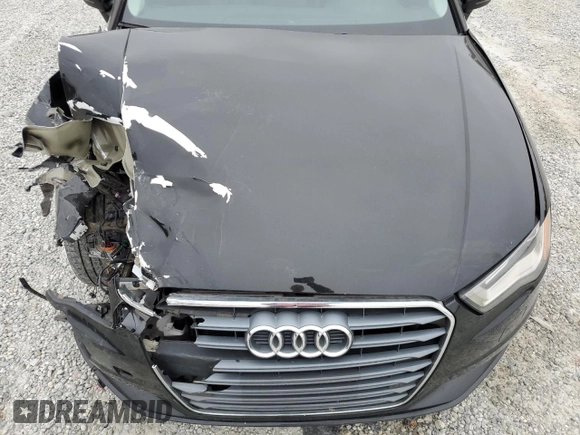 2015 Audi A3 2.0 TDI Premium Plus with VIN WAUCJGFF9F1077514, listed as a Copart auction lot 43371035 with 79,468 mi miles and Salvage Title. Bid and sale history available at carsss.com. Image 11.