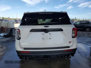 2023 Ford Explorer ST with VIN 1FM5K8GC9PGB78100, listed as a Copart auction lot 42204435 with 14,517 mi miles and Salvage Title. Bid and sale history available at carsss.com. Image 6.
