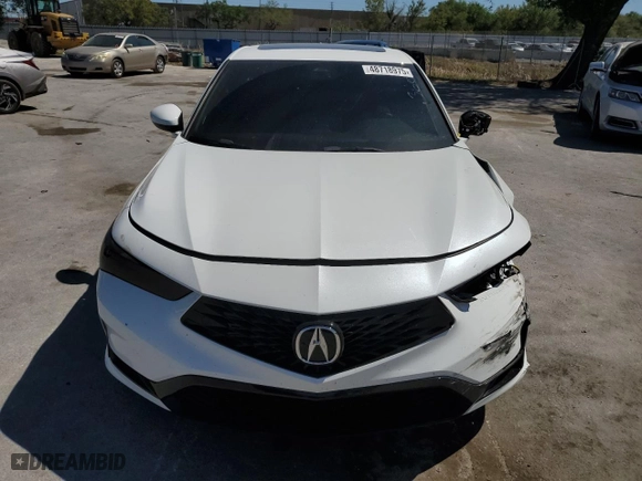 2024 Acura Integra w/A-Spec Package with VIN 19UDE4H32RA024348, listed as a Copart auction lot 48718975 with 14,449 mi miles and Salvage Title. Bid and sale history available at carsss.com. Image 5.
