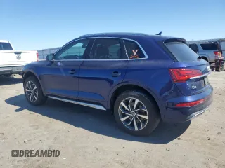 2021 Audi Q5 Premium Plus with VIN WA1BAAFY7M2059902, listed as a Copart auction lot 48525035 with 68,347 mi miles and Salvage Title. Bid and sale history available at carsss.com. Image 2.