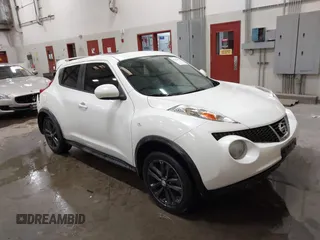 2014 Nissan Juke S with VIN JN8AF5MV3ET363747, listed as a IAAI auction lot 42056301 with Not Provided miles. Bid and sale history available at carsss.com. Image 1.
