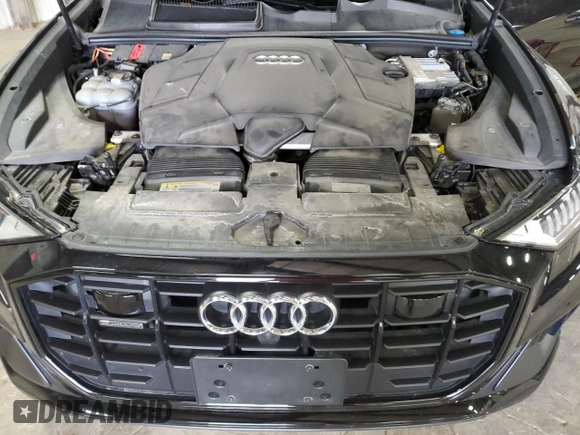 2019 Audi Q8 Prestige with VIN WA1FVAF15KD042994, listed as a Copart auction lot 57137915 with 37,018 mi miles and Salvage title. Bid and sale history available at DreamBid. Image 12.