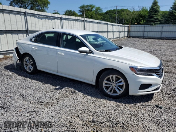 2020 Volkswagen Passat SE z VIN 1VWSA7A38LC025493, wystawiony jako Copart lot #60131125 z przebiegiem 45 060 mil mil oraz Szkoda całkowita • Salvage title. Historia ofert i sprzedaży dostępna na DreamBid. Obrazek 4.