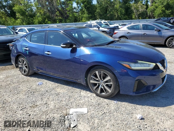 2019 Nissan Maxima Platinum z VIN 1N4AA6AV0KC373397, wystawiony jako Copart lot #52487625 z przebiegiem 50 894 mil mil oraz Szkody całkowita. Historia ofert i sprzedaży dostępna na DreamBid. Obrazek 4.