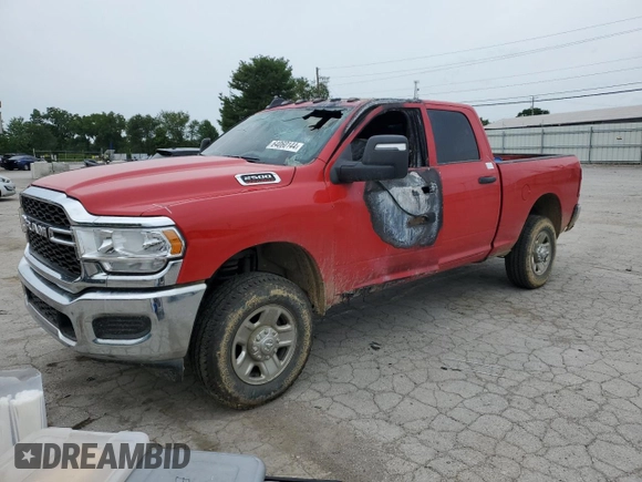 2024 Ram 2500 Tradesman with VIN 3C6UR5CJ3RG154565, listed as a Copart auction lot 64060144 with Not provided miles and Salvage title. Bid and sale history available at DreamBid. Image 1.