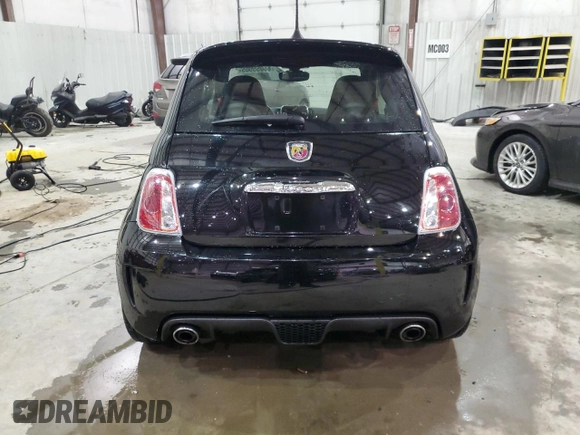 2017 FIAT 500 Abarth z VIN 3C3CFFFH4HT515419, wystawiony jako Copart lot #88055005 z przebiegiem 43 302 mil mil oraz Szkody całkowita. Historia ofert i sprzedaży dostępna na DreamBid. Obrazek 6.