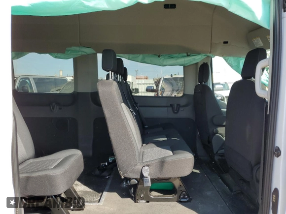 2022 Ford Transit with VIN 1FDAX2XG6NKA19366, listed as a Copart auction lot 74936084 with 13,433 mi miles and Salvage Title. Bid and sale history available at DreamBid. Image 11.
