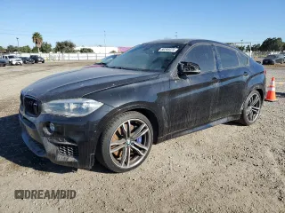 2016 BMW X6 M with VIN 5YMKW8C59G0R43860, listed as a Copart auction lot 80266974 with 103,735 mi miles and Clean Title. Bid and sale history available at carsss.com. Image 1.