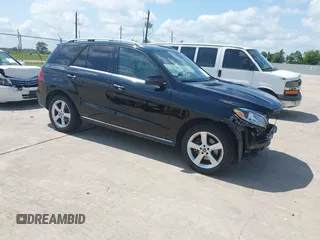 2017 Mercedes-Benz GLE 350 with VIN 4JGDA5JB0HA972792, listed as a IAAI auction lot 42395447 with 85,229 mi miles and . Bid and sale history available at DreamBid. Image 1.