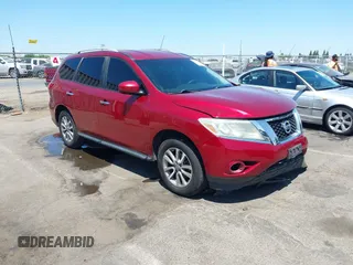 2013 Nissan Pathfinder SV with VIN 5N1AR2MN7DC638791, listed as a IAAI auction lot 42517105 with 170,924 mi miles and . Bid and sale history available at DreamBid. Image 1.