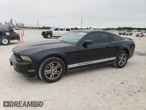 2012 Ford Mustang V6 Premium with VIN 1ZVBP8AM9C5272295, listed as a Copart auction lot 52722335 with 152,716 mi miles and Salvage Title. Bid and sale history available at carsss.com. Image 1.