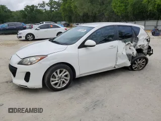 2013 Mazda 3 i Touring with VIN JM1BL1L75D1780544, listed as a Copart auction lot 51416705 with 151,296 mi miles and Salvage Title. Bid and sale history available at carsss.com. Image 1.