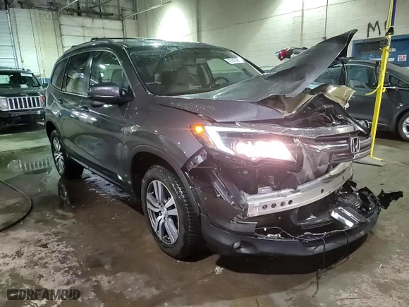 2018 Honda Pilot EX-L with VIN 5FNYF6H57JB018101, listed as a Copart auction lot 47557395 with 89,319 mi miles and Clean Title. Bid and sale history available at carsss.com. Image 14.