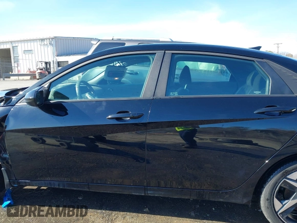 2023 Hyundai Elantra SEL with VIN KMHLS4AG7PU572241, listed as a IAAI auction lot 41489854 with 34,327 mi miles and . Bid and sale history available at DreamBid. Image 14.