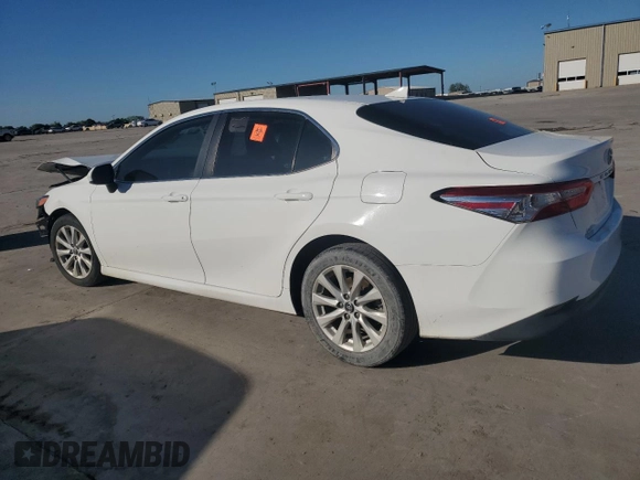 2019 Toyota Camry LE with VIN 4T1B11HK9KU267193, listed as a Copart auction lot 54120105 with Not Provided miles and Clean Title. Bid and sale history available at carsss.com. Image 2.