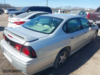 2004 Chevrolet Impala LS with VIN 2G1WH52K349400525, listed as a IAAI auction lot 41758280 with 398,061 mi miles. Bid and sale history available at carsss.com. Image 4.