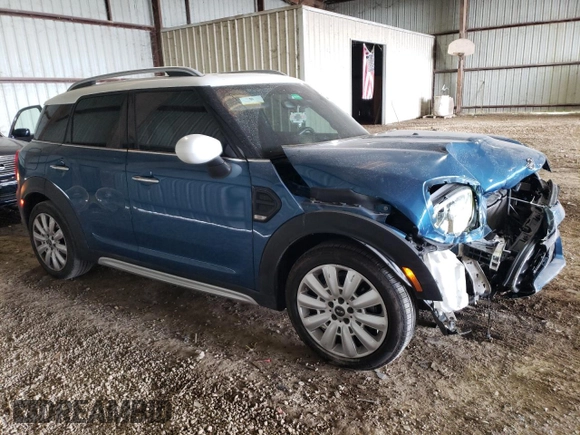 2021 MINI Countryman Oxford Edition with VIN WMZ23BR01M3M77118, listed as a Copart auction lot 66974374 with 36,401 mi miles and Salvage Title. Bid and sale history available at carsss.com. Image 4.