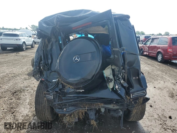 2020 Mercedes-Benz G 63 AMG with VIN W1NYC7HJ7LX359365, listed as a Copart auction lot 62083624 with Not Provided miles and Salvage Title. Bid and sale history available at DreamBid. Image 6.