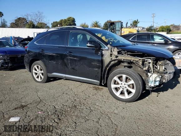 2010 Lexus RX with VIN 2T2BK1BA3AC045466, listed as a Copart auction lot 88991395 with 254,941 mi miles and Salvage Title. Bid and sale history available at carsss.com. Image 4.