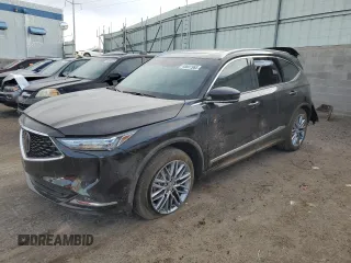 2024 Acura MDX Advance with VIN 5J8YE1H8XRL028499, listed as a Copart auction lot 48601965 with 7,255 mi miles and Salvage title. Bid and sale history available at DreamBid. Image 1.