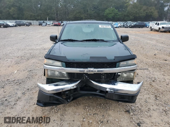 2005 Chevrolet Colorado 1SB LS Z85 with VIN 1GCCS136458142759, listed as a Copart auction lot 44215575 with 162,155 mi miles and Salvage Title. Bid and sale history available at carsss.com. Image 5.
