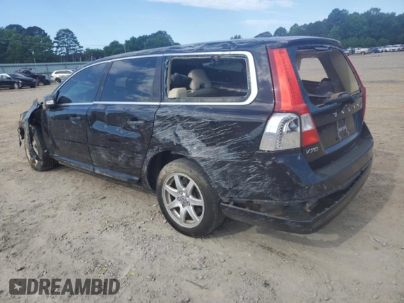 2008 Volvo V70 with VIN YV1BW982681051052, listed as a Copart auction lot 57640395 with 110,228 mi miles and Salvage title. Bid and sale history available at DreamBid. Image 2.
