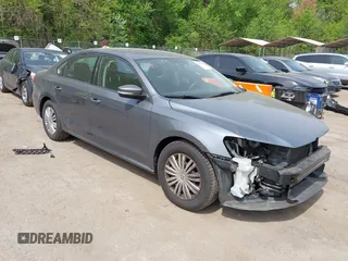 2014 Volkswagen Passat S with VIN 1VWAP7A30EC016476, listed as a IAAI auction lot 42066520 with 176,326 mi miles and . Bid and sale history available at DreamBid. Image 1.