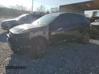 2023 Hyundai Kona N Line with VIN KM8K33A36PU009617, listed as a Copart auction lot 48680855 with 39,012 mi miles and Salvage Title. Bid and sale history available at carsss.com. Image 1.