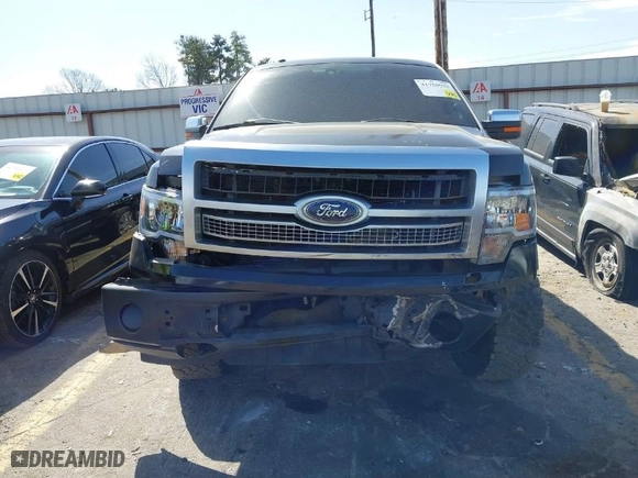 2010 Ford F-150 XL with VIN 1FTFW1EVXAFB18428, listed as a IAAI auction lot 41750953 with 1 mi miles. Bid and sale history available at carsss.com. Image 6.