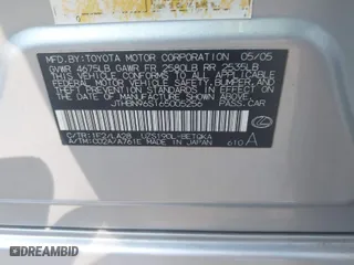 2006 Lexus GS 430 with VIN JTHBN96S165005256, listed as a IAAI auction lot 41917363 with 175,623 mi miles. Bid and sale history available at carsss.com. Image 9.