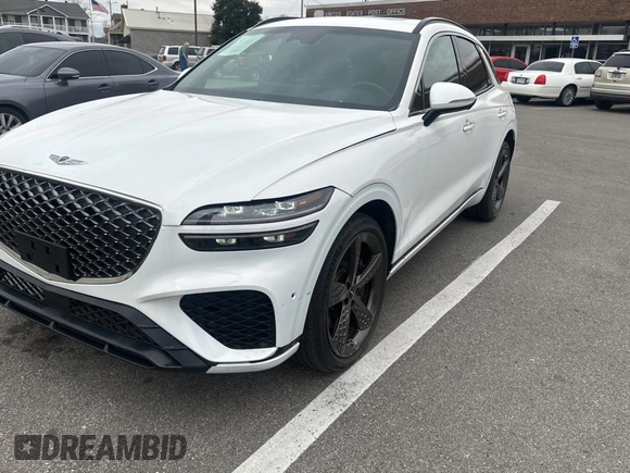 2022 Genesis GV70 Sport z VIN KMUMCDTC5NU011241, wystawiony jako Copart lot #48534845 z przebiegiem 44 751 mil mil oraz Szkoda całkowita • Salvage title. Historia ofert i sprzedaży dostępna na DreamBid. Obrazek 2.