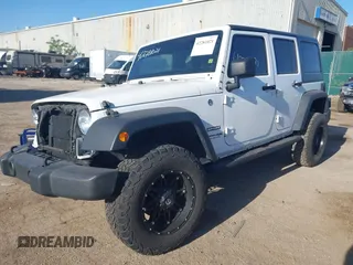 2018 Jeep Wrangler Unlimited Sport S with VIN 1C4HJWDG8JL928813, listed as a IAAI auction lot 42281021 with 71,001 mi miles and . Bid and sale history available at DreamBid. Image 18.