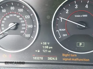 2014 BMW 3 Series 328i xDrive with VIN WBA3B3C58EJ980379, listed as a IAAI auction lot 41678676 with 183,278 mi miles. Bid and sale history available at carsss.com. Image 7.