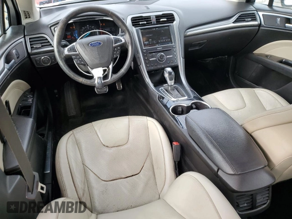 2016 Ford Fusion Titanium with VIN 3FA6P0SU2GR402060, listed as a Copart auction lot 47550895 with 153,714 mi miles and Salvage title. Bid and sale history available at DreamBid. Image 8.